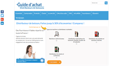 Desktop Screenshot of distributeur-de-boisson.fr